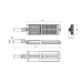 Уличный консольный светильник MAG4-160-236 (740.S.48.ND) 4000К КСС широкая труба 48 мм