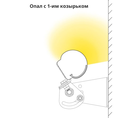 Козырек 1 шт. 2000 (Поллукс)
