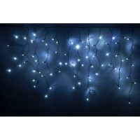 Световая бахрома светодинамика LED-RPL-200(50x4)-230V-(С)-B/Wс контр.белый провод