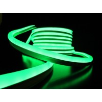 Гибкий неон SMD светодиод LM-24V-2835-120P-Y, желтый, 8х18мм, 50см