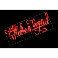 Флаги и надписи LED Мотив С Новым Годом 2.3mx0.9m красный Флаги и надписи LED Мотив С Новым Годом 2.3mx0.9m красный