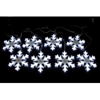 СНЕЖИНКИ с контр.LED-SNOW-FZ(198)-8-2.5M-230V-W NEW NEW NEW