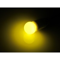 LED G45 220V-240V Yellow, жёлтый
