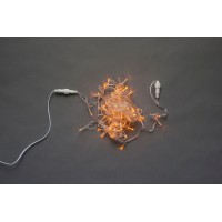 LED-PLS-100-10M-240V-Y/C-F(Y), желтая/прозрачный провод/желтый FLASH 20, IP-54, соединяемая