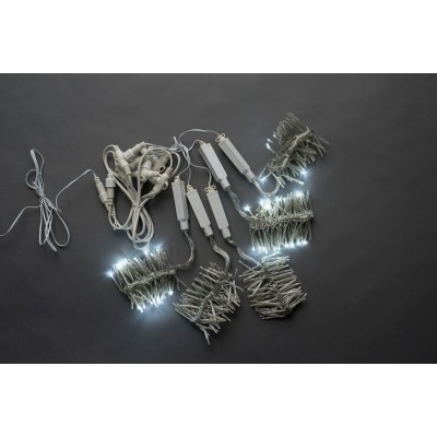 Капли 5шт 50см Бел. LED-PLG-SNOW-320L-0.5M-5-12V-W NEW