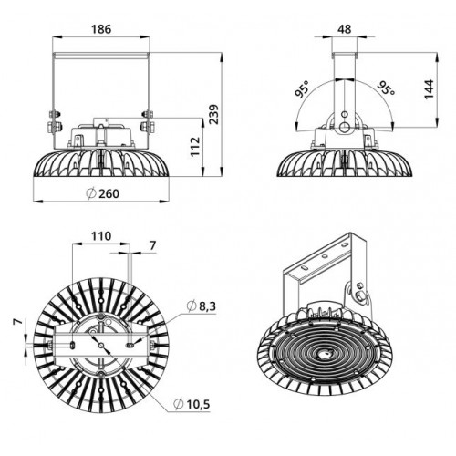 Крепление-на-кронштейн.-Геркулес-LW
