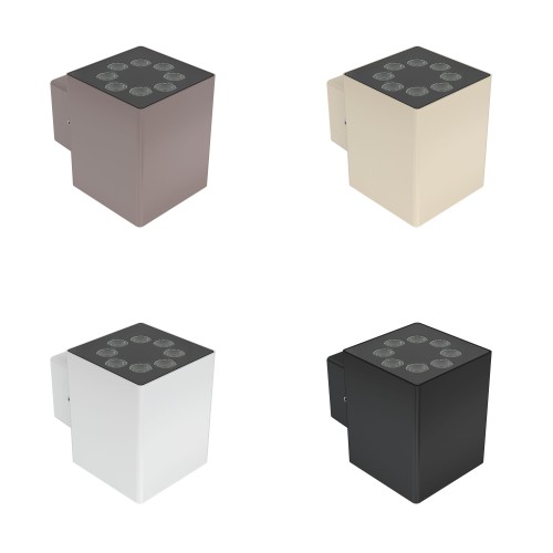 Арxитектурный светильник квадратного сечения 16 Вт 4000К линза 15 градусов