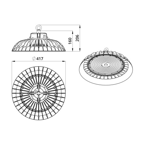 Геркулес-UFO-150-3Y-48-740-L60 Геркулес-UFO-150-3Y-48-740-L60