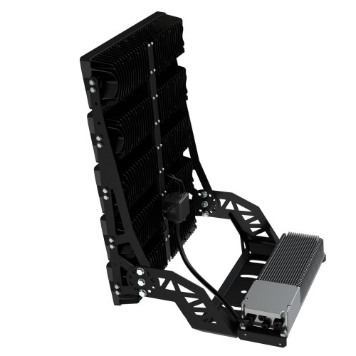 Мачтовый мощный светодиодный прожектор 1500 Вт 5700К 75x50 
градусов