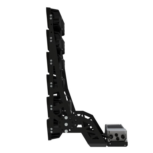 Мачтовый мощный светодиодный прожектор 1800 Вт 5700К 12 градусов