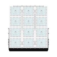 Мощный светодиодный прожектор 1000 Вт 5000К 135x55 градусов