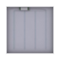 Офисный светильник встраиваемый и накладной 20 Вт 5000К 595x595x51 мм микропризма