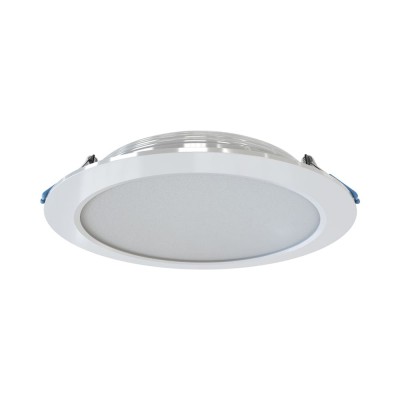 Встраиваемый светильник Downlight 15 Вт 3000К 100 градусов рассеиватель опал