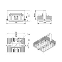 Мощный светодиодный прожектор 70 Вт 4000К 90 градусов