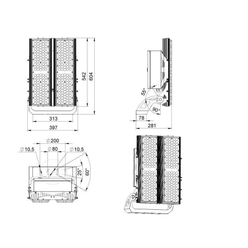 Ригель-800-Flat-h-IP-740-L60-OUT